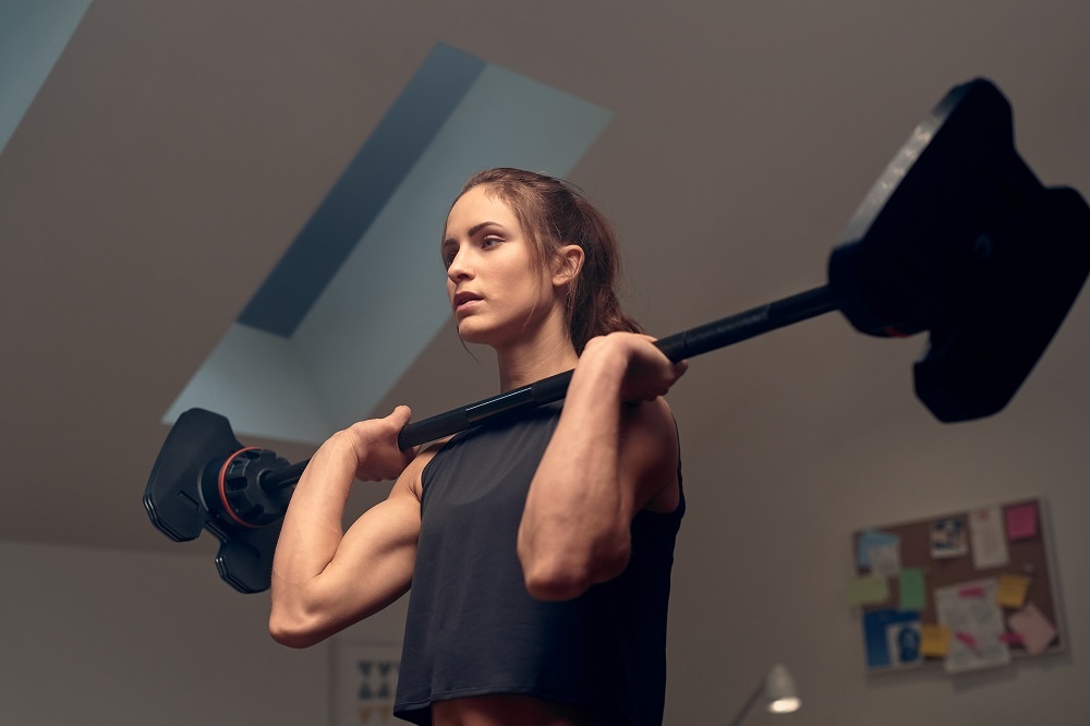 Bowflex SelectTech 2080 Barbell en Curlbar - 9 - 36 kg verstelbaar 5