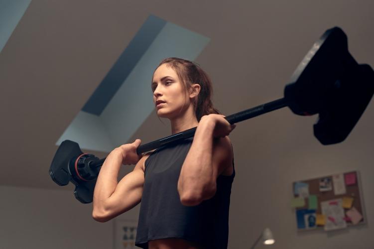 Bowflex SelectTech 2080 Barbell en Curlbar - 9 - 36 kg verstelbaar 5