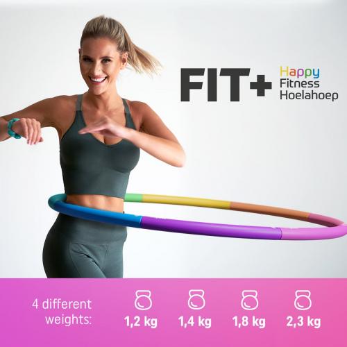 Fit+ Happy™ fitness hoelahoep 10
