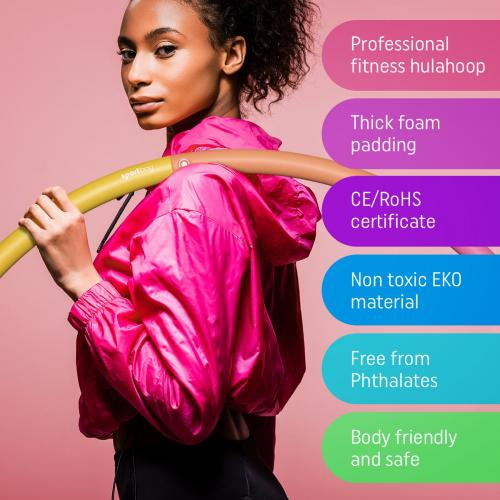 Fit+ Happy™ fitness hoelahoep 14