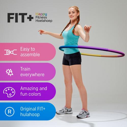 Fit+ Happy™ fitness hoelahoep 16