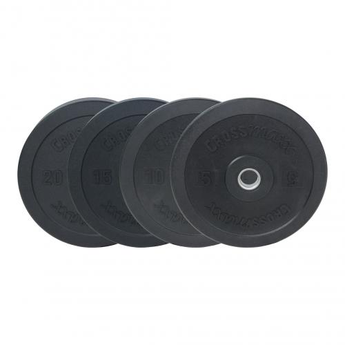 Hi-Temp bumper plate (EU) 50mm - black (5 - 20kg)