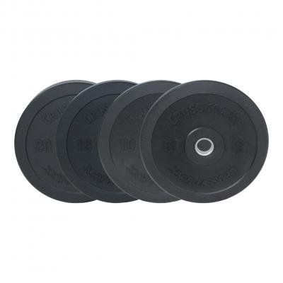 Hi-Temp bumper plate (EU) 50mm - black (5 - 20kg)