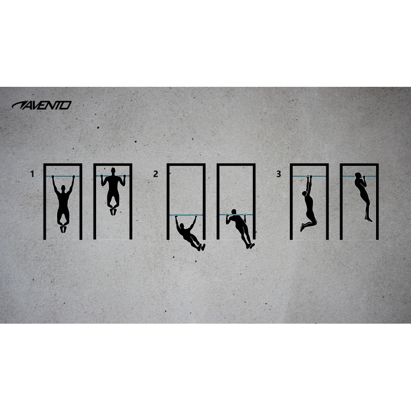 Avento deurpost trainingsstang 4