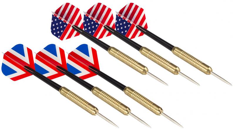 Dartboard set Flock II 1