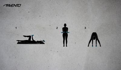 Avento Handweight set 2