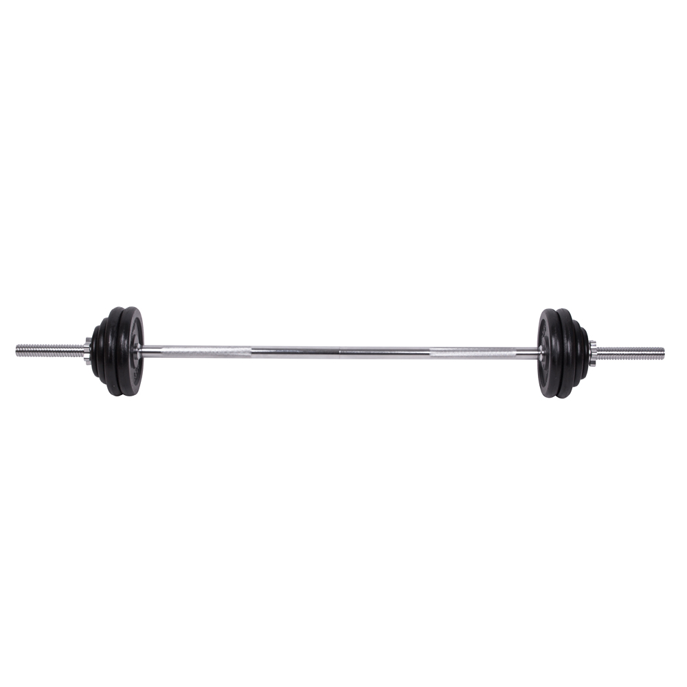 Barbell en Dumbbell Set met koffer 50 kg 2