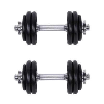 Barbell en Dumbbell Set met koffer 50 kg 3
