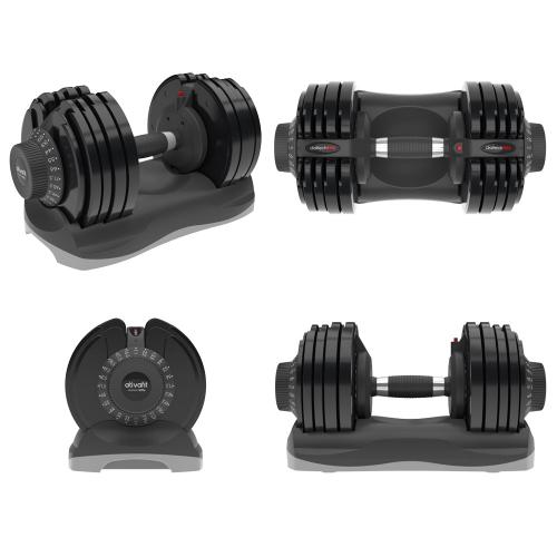 Strongman Duo-Tech verstelbare dumbbell (32,5 kg) 2