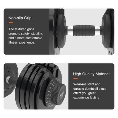 Strongman Duo-Tech verstelbare dumbbell (32,5 kg) 4