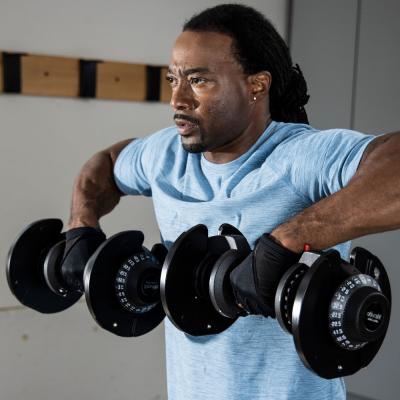 Strongman Duo-Tech verstelbare dumbbell (32,5 kg) 5