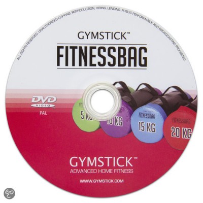 GYMSTICK fitness bag met trainingsvideo (15 kg) 1