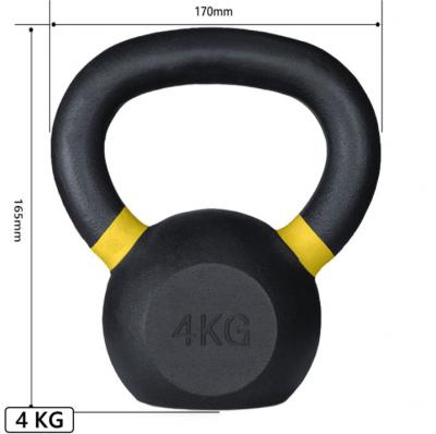 Poeder coated kettlebells Voordeelset 4 t/m 24 kg 4