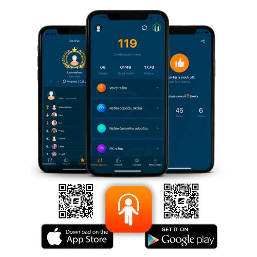 Slim springtouw inSPORTline Jumpsmart 2