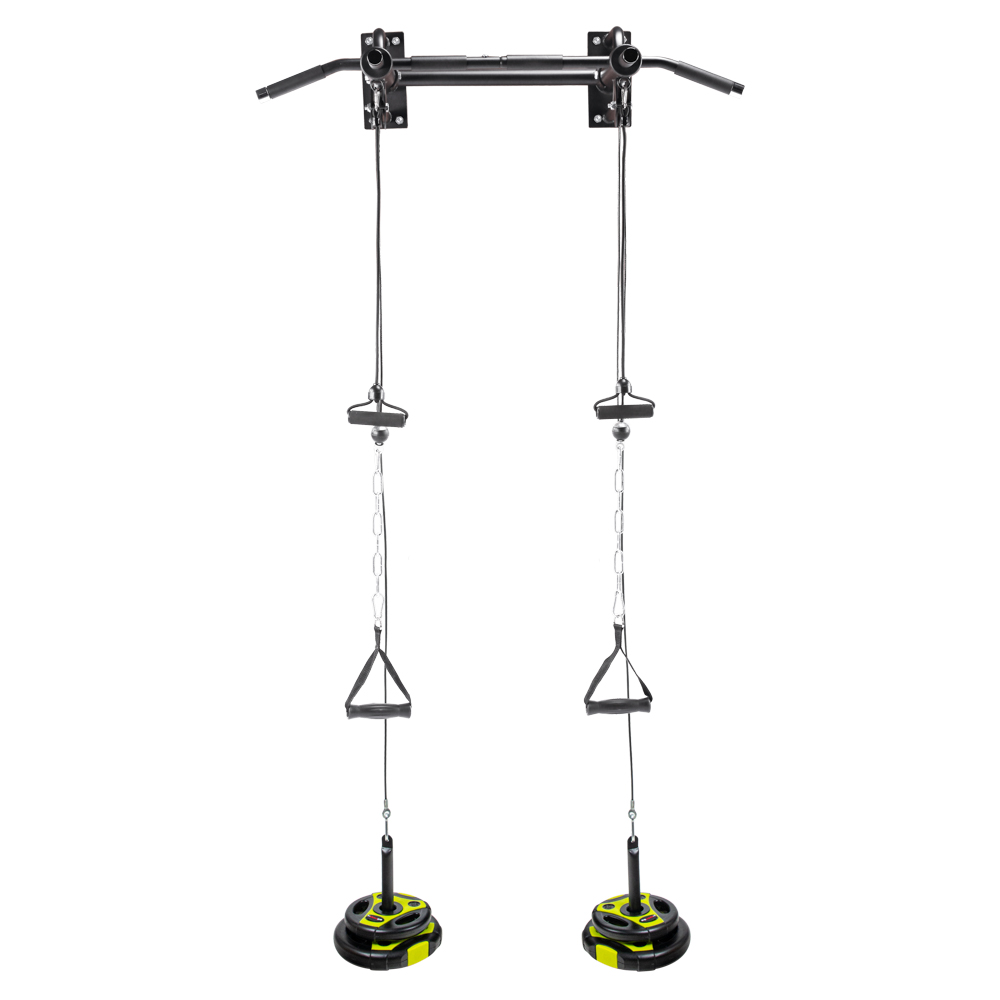 Pull-Up Bar voor muurbevestiging met Pulleysysteem inSPORTline RK180 3