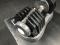 2 x Duo-tech dumbbells 25 kg + stand