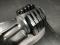 2 x Duo-tech dumbbells 25 kg + stand