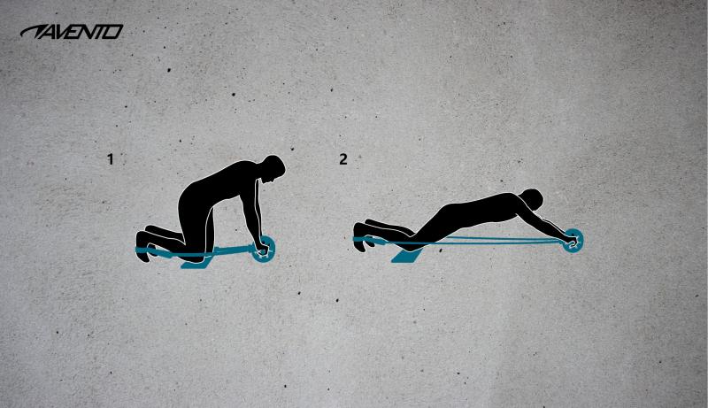 Avento power ab-roller 6