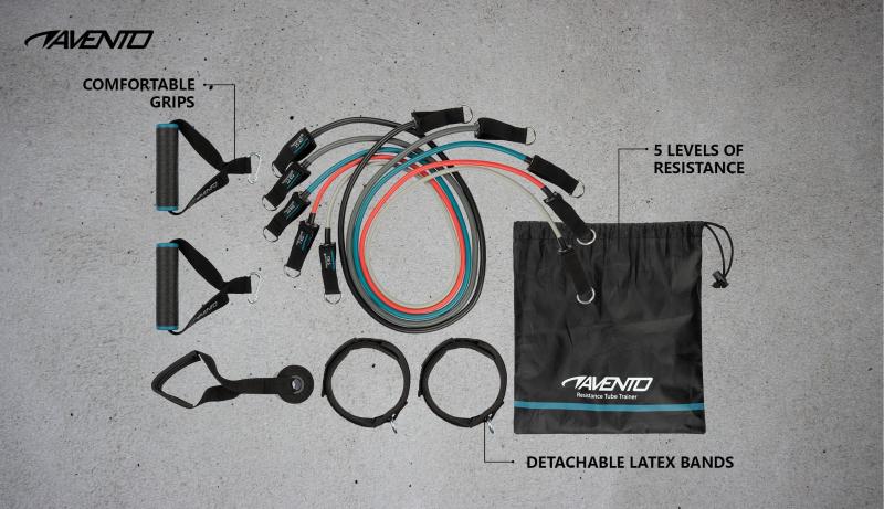 Weerstandsbanden set tube trainer 7