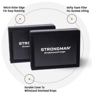 Strongman Deadlift Quiet Drop pad set