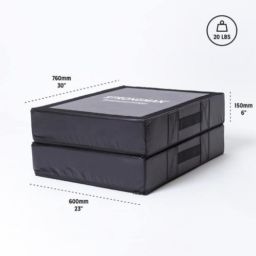 Strongman Deadlift Quiet Drop pad set 9