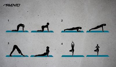 Avento Fitness mat print 7