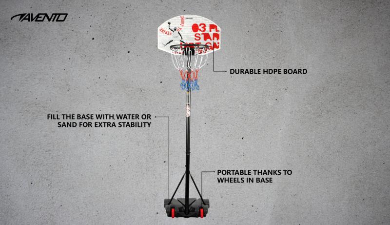 Basketbalstandaard verrijdbaar 2