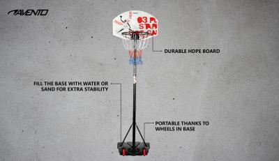 Basketbalstandaard verrijdbaar 2