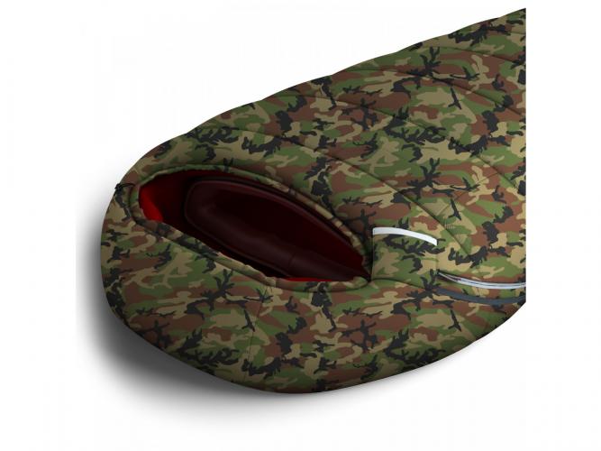 Slaapzaak Husky Outdoor ARMY -17°C 2