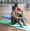 AIREX® Fitline gymmat (180 cm) met ophangogen