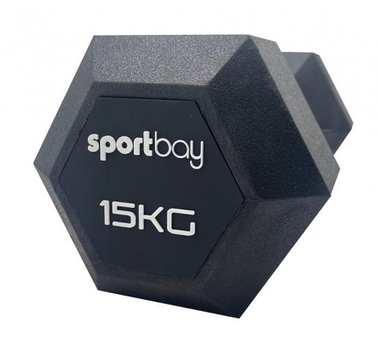 Sportbay Rubber HEXA Dumbbells 8