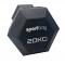 Sportbay Rubber HEXA Dumbbells