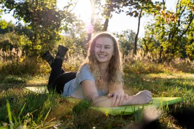 Zelfopblaasbare slaapmat Husky FOLLY 2,5 cm 3