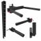 Modular wall strip and attachments
