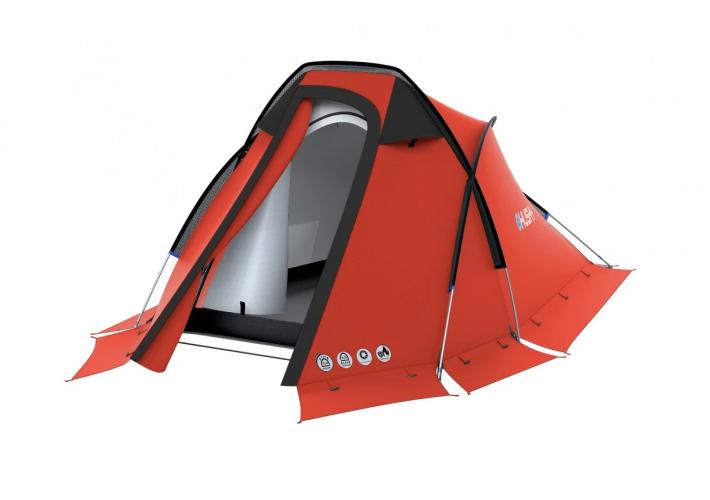 Husky tent FLAME 2 Extreme (Rood) 1