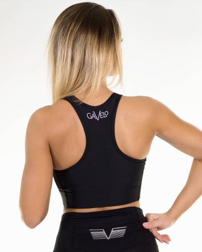 Gavelo Sports Bra Plain Black 1