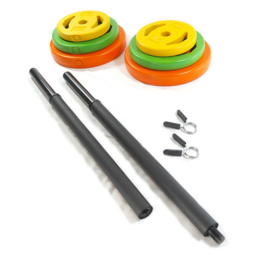 Vinyl halterschijven 1,25 t/m 5 kg 2