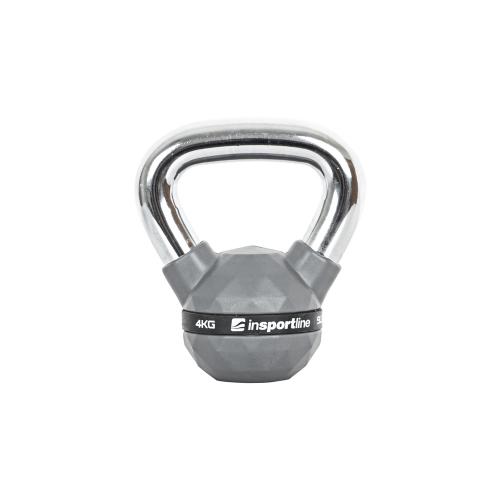 Rubber-Coated Kettlebell inSPORTline PU 4 to 20 kg 1