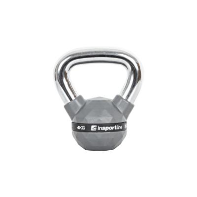 Rubber-Coated Kettlebell inSPORTline PU 4 to 20 kg 1