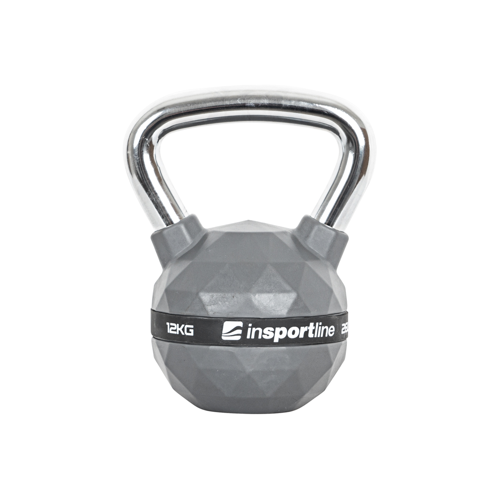 Rubber-Coated Kettlebell inSPORTline PU 4 to 20 kg 5