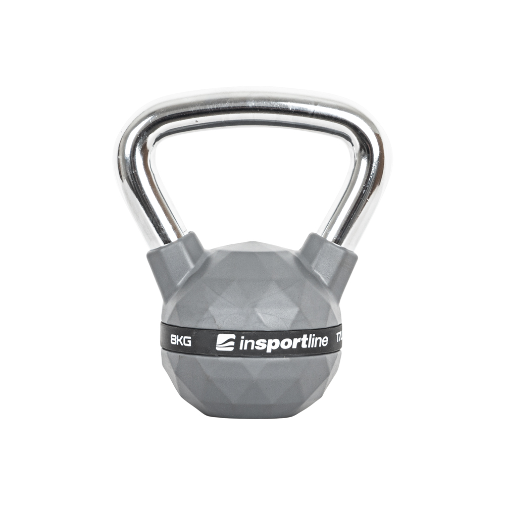 Rubber-Coated Kettlebell inSPORTline PU 4 to 20 kg 3