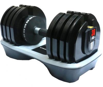 Strongman Duo-tech verstelbare dumbbell (36 kg)