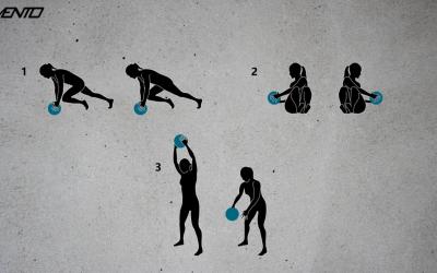 Avento Slam ball 4 t/m 10 kg 9