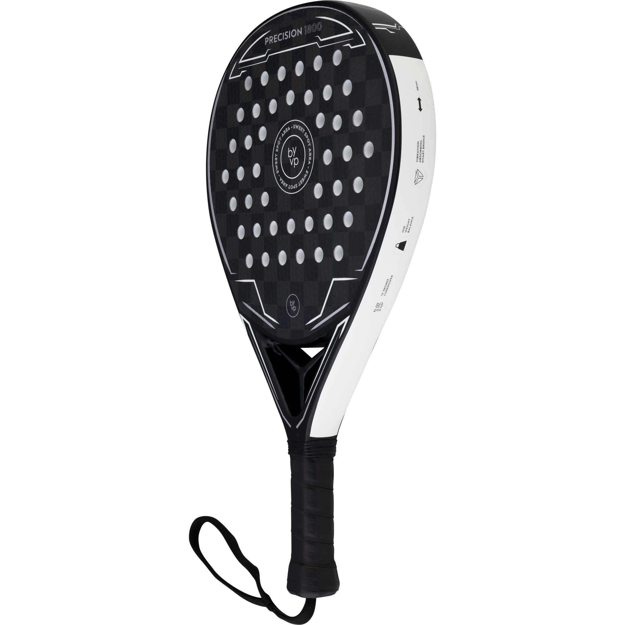 Padelracket Druppel Precision 1800