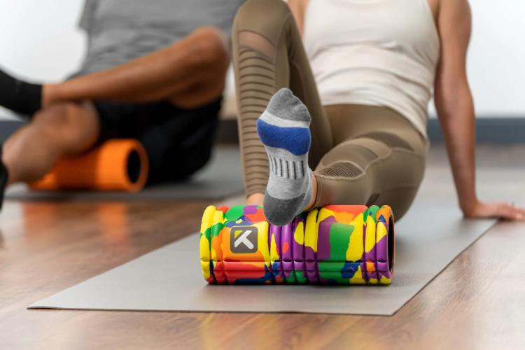 Triggerpoint® foam roller GRID (Rainbow) 3