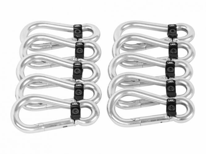 LMX.® Snaphook with lock (10 pcs/set)