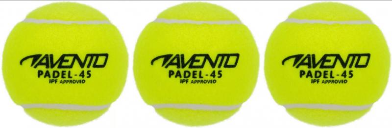 Avento Padel Ballen set van 3 1