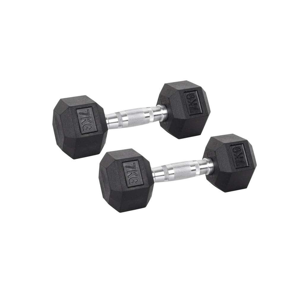 Insportline hexa dumbbells Hexsteel (3 - 40 kg) 1