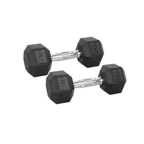 Insportline hexa dumbbells Hexsteel (3 - 40 kg) 2