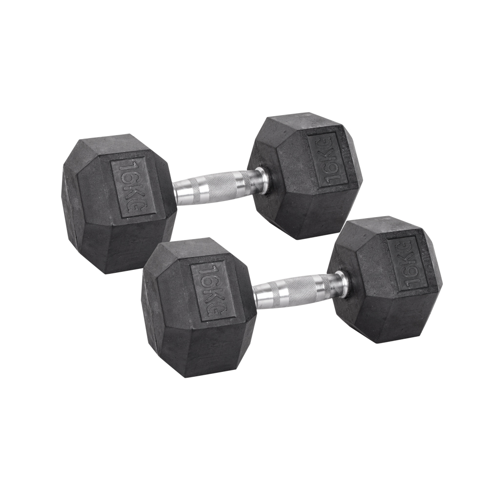 Insportline hexa dumbbells Hexsteel (3 - 40 kg) 5